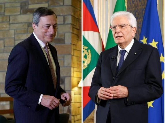 Draghi mattarella